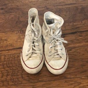 White High top converse